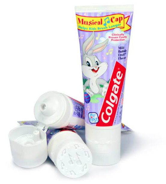 Musical Toothpaste Cap